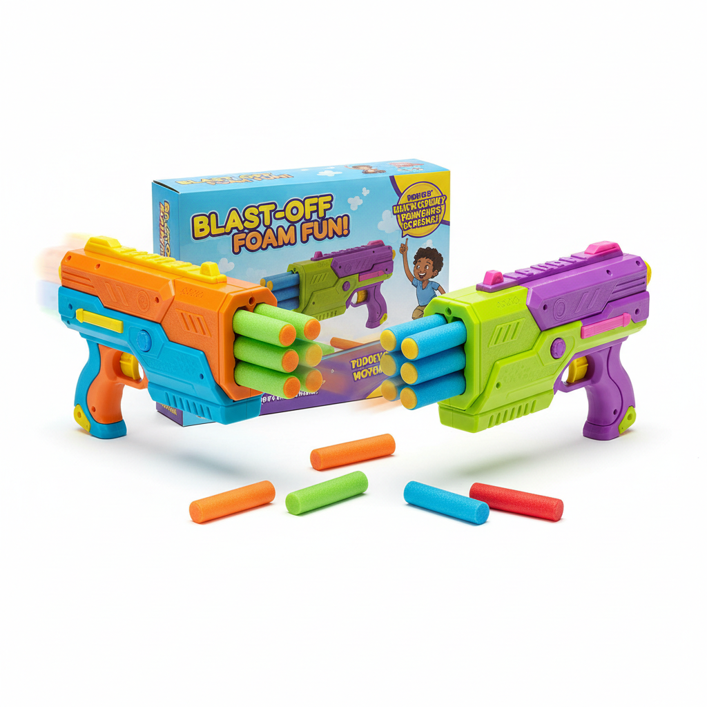 Mini Foam Dart Blaster Set